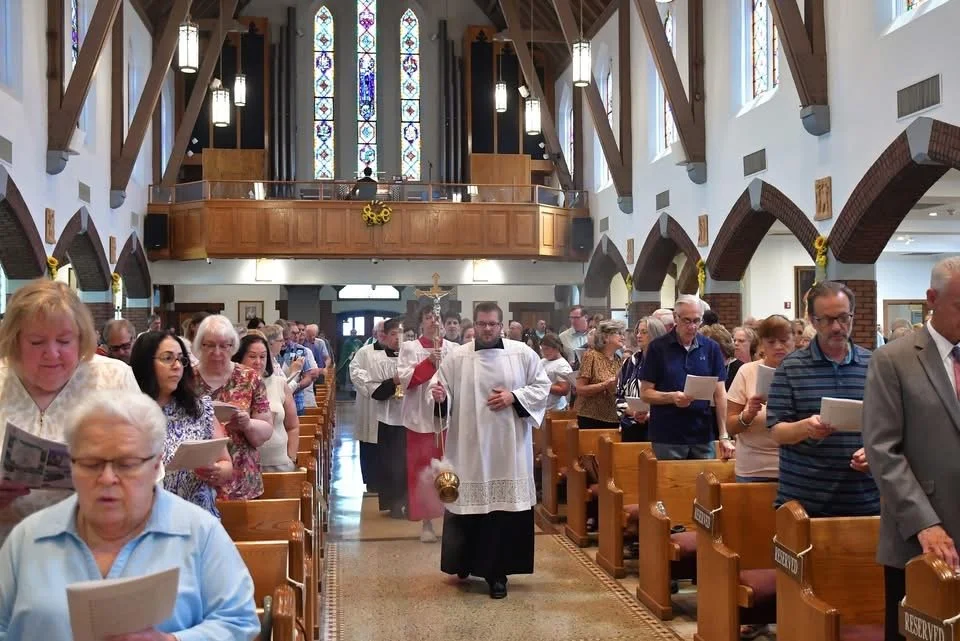 At Immaculate Conception Parish, Irwin, PA