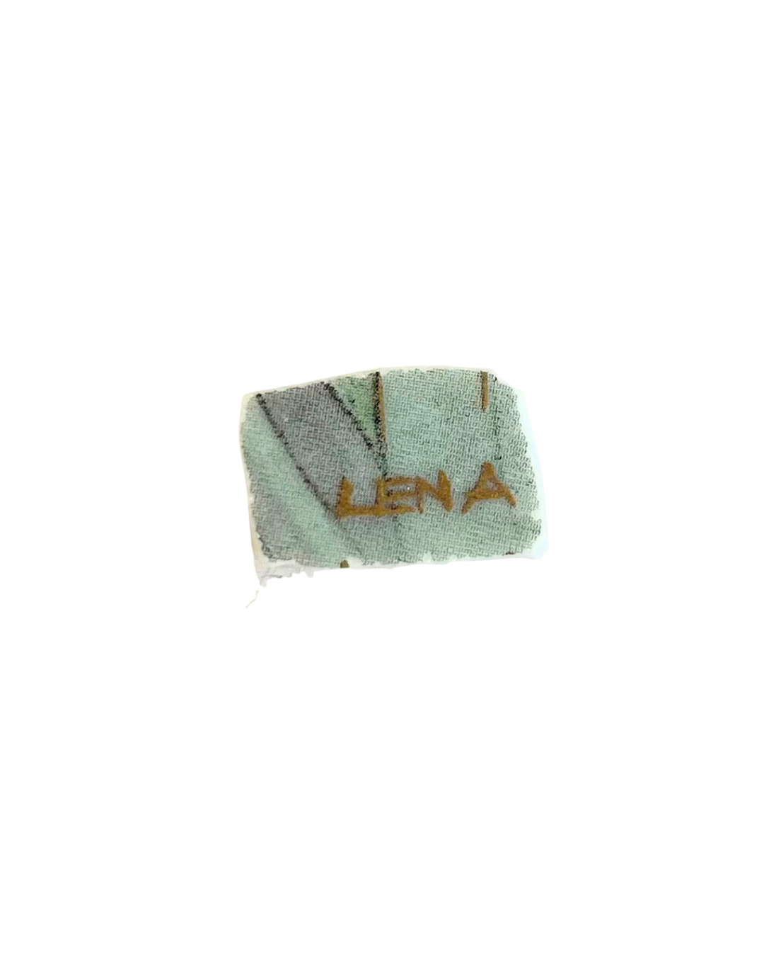 Ceramic "Lena" Monogram ~ ADD ON ONLY