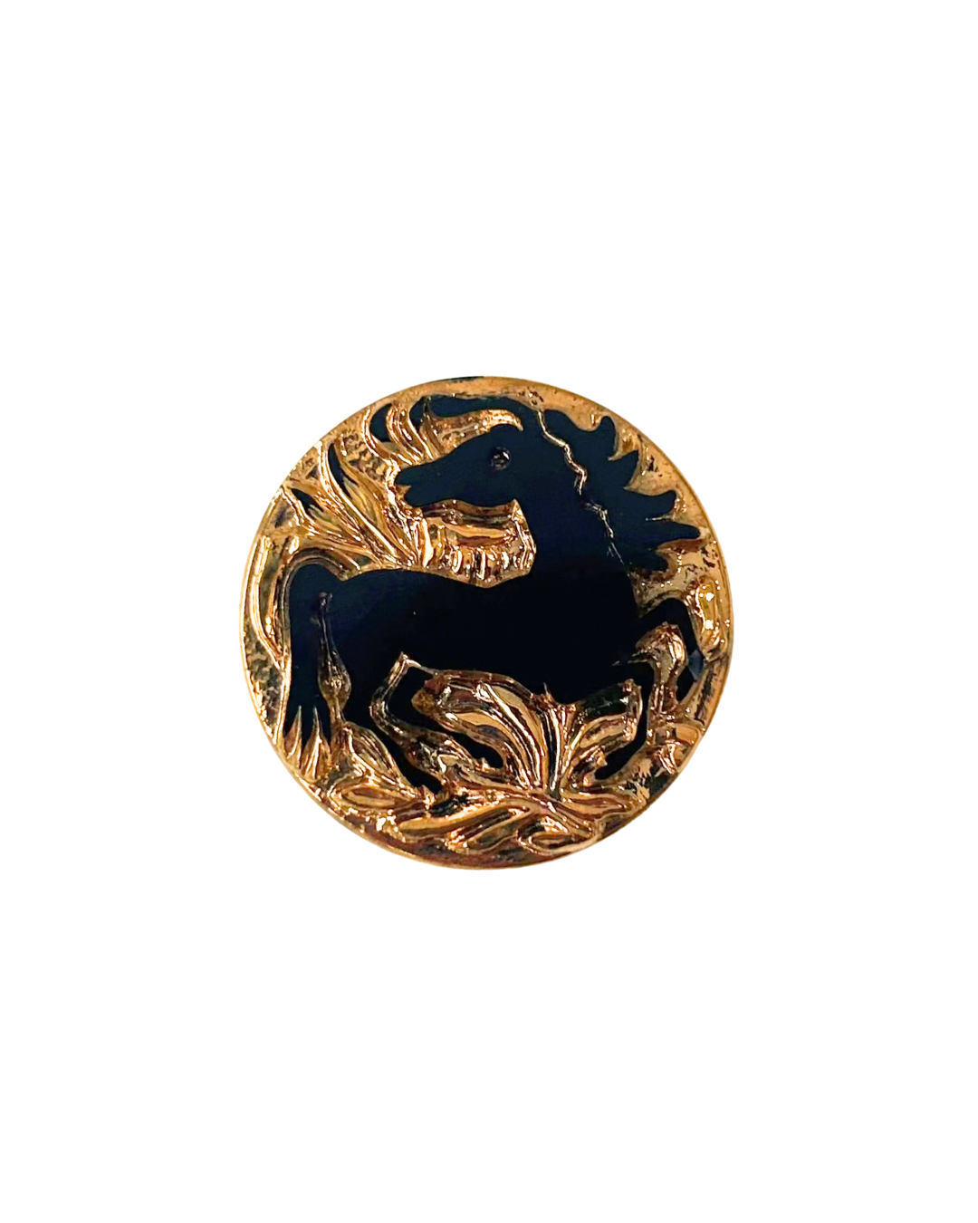 Black Glass Horse ~ ADD ON ONLY