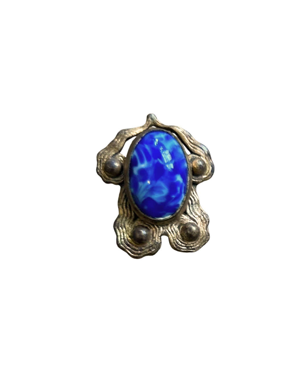 Blue Cabochon Pendant ~ ADD ON ONLY
