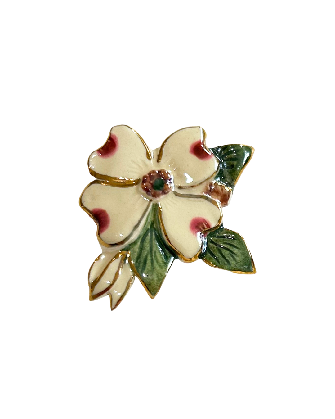 Extra Large Porcelain Dogwood Flower ~ ADD ON ONLY