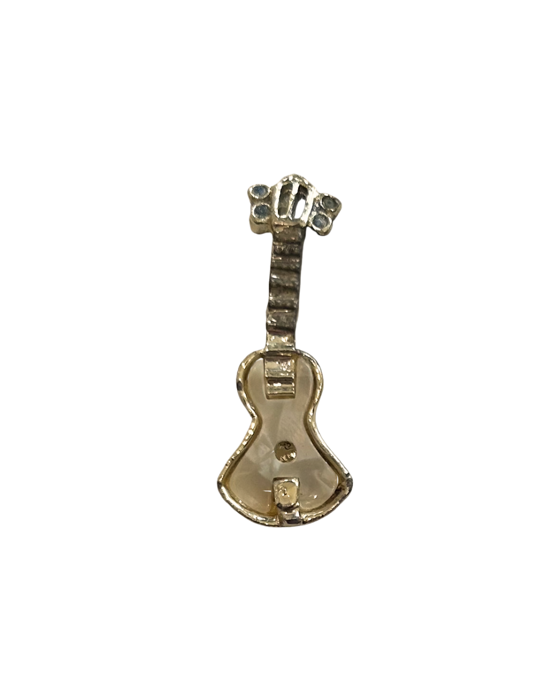 Mother of Pearl Guitar Pin ~ ADD ON ONLY