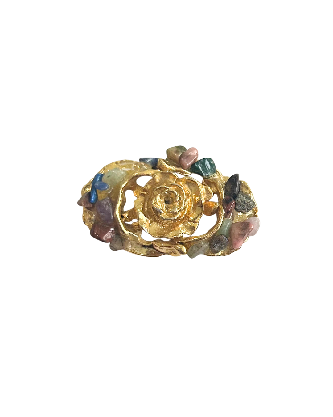 Multi-Gemstone Brooch ~ ADD ON ONLY