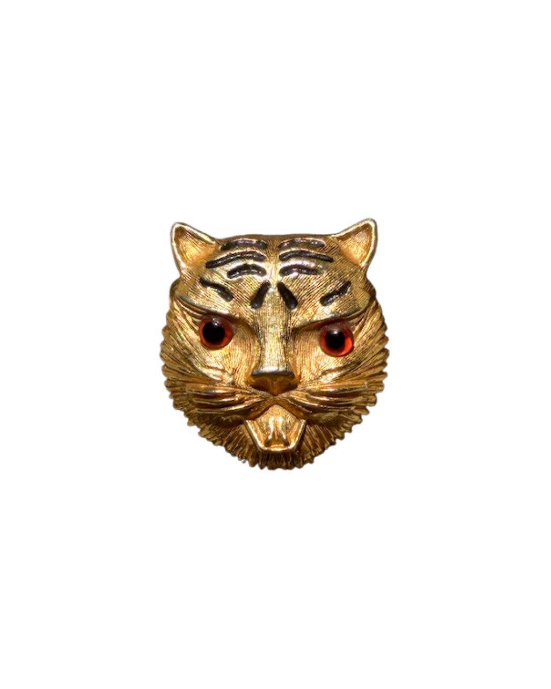 Florenza Tiger Glass Eye Pill Box (functional) ~ ADD ON ONLY