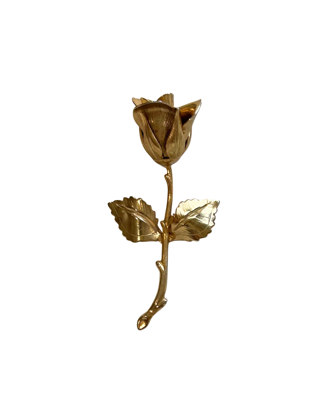 Large Gold Rose Pin III ~ ADD ON ONLY