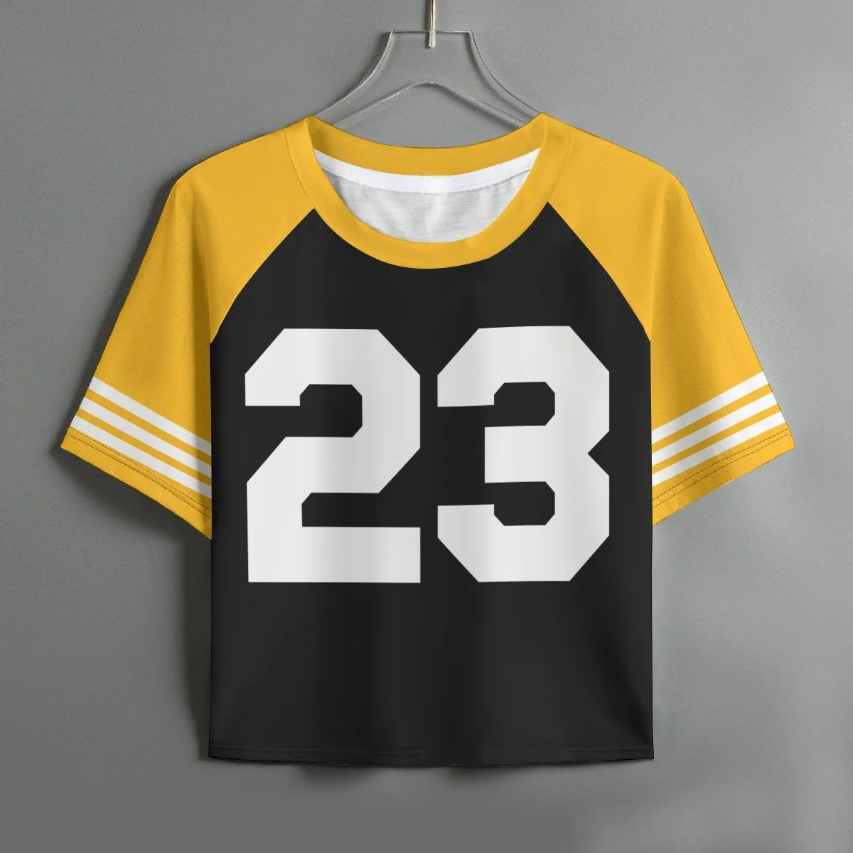 Steel City Themed Cropped T-Shirt Nolan Fox Music