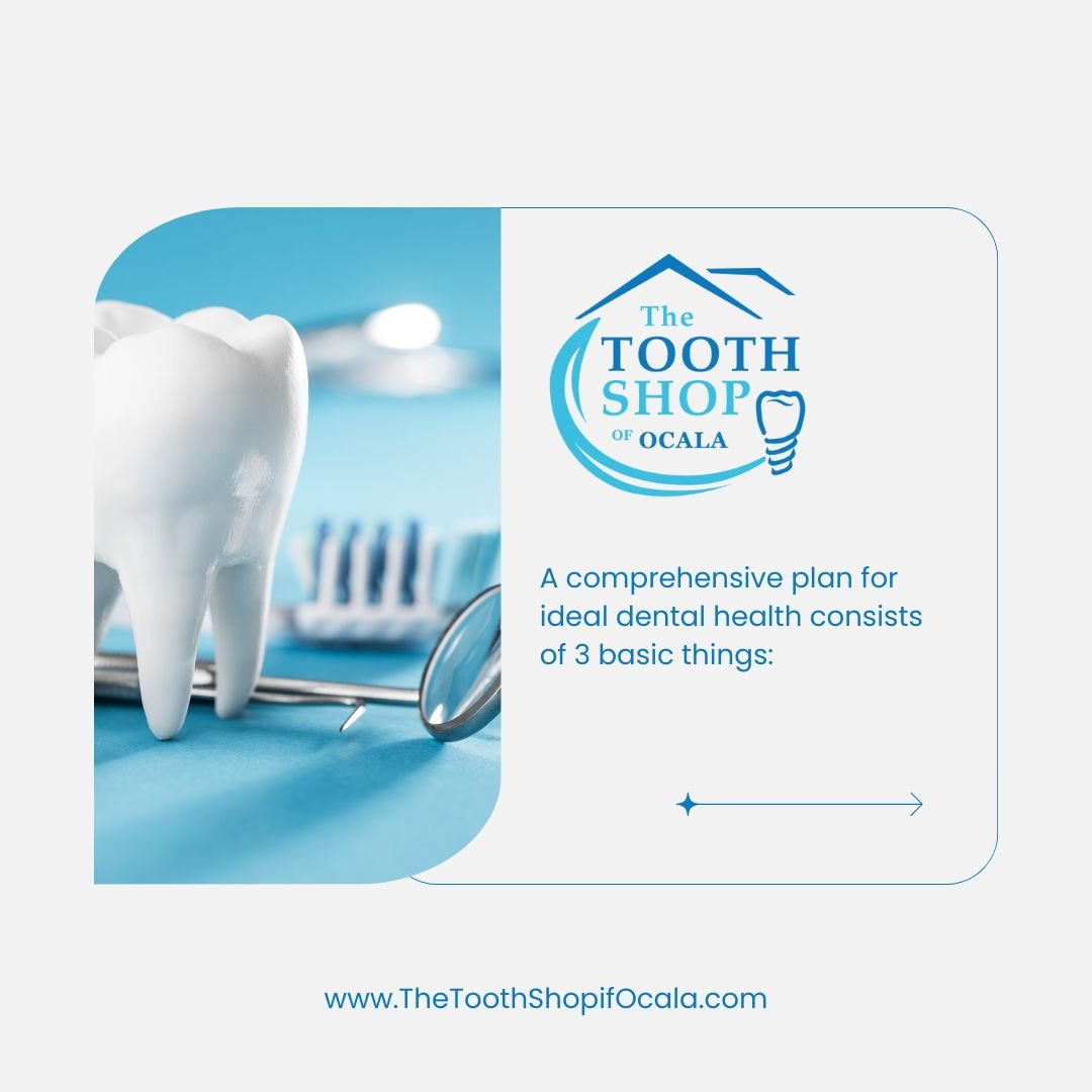 We believe in a comprehensive approach to dental health, focusing on health, function, and aesthetics. Visit us to experience personalized care for your ideal smile. 😁 

#ComprehensiveDentalCare #TheToothShopofOcala #OcalaDentist #Health #Function #