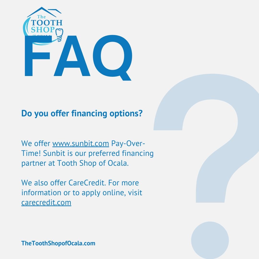 Curious about financing options for your dental treatments? 💸 We understand that choosing the right plan can be crucial. If you have additional questions, our financial coordinator will be happy to assist you in choosing the right financing option f