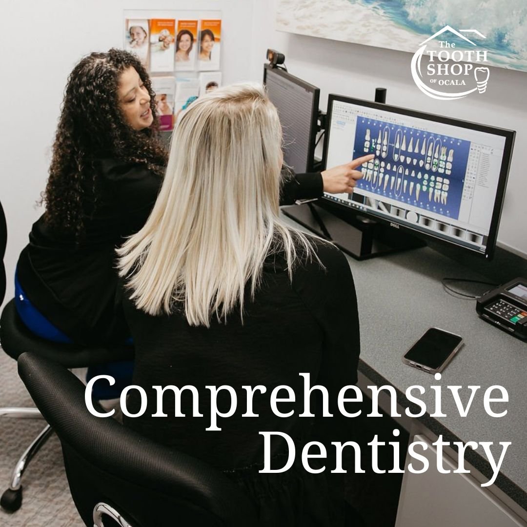 From routine cleanings to advanced restorative treatments, The Tooth Shop of Ocala is here for all your dental needs. 🦷 We&rsquo;re proud to provide comprehensive care to keep your smile healthy and bright! 😄

#TheToothShopofOcala #OcalaDentist #Co
