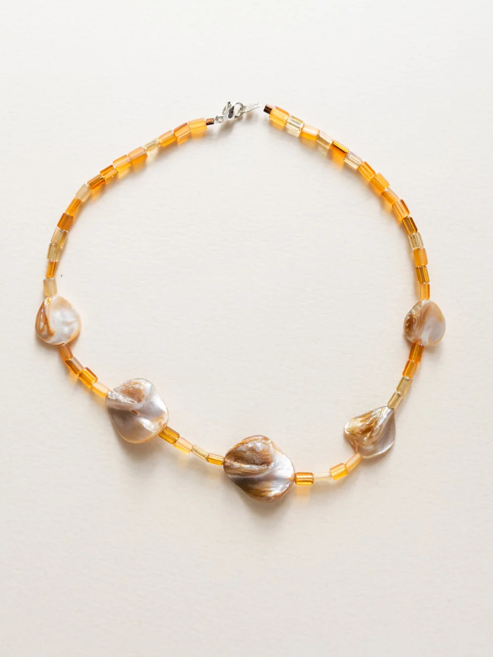Mother of Pearl Choker — Meg