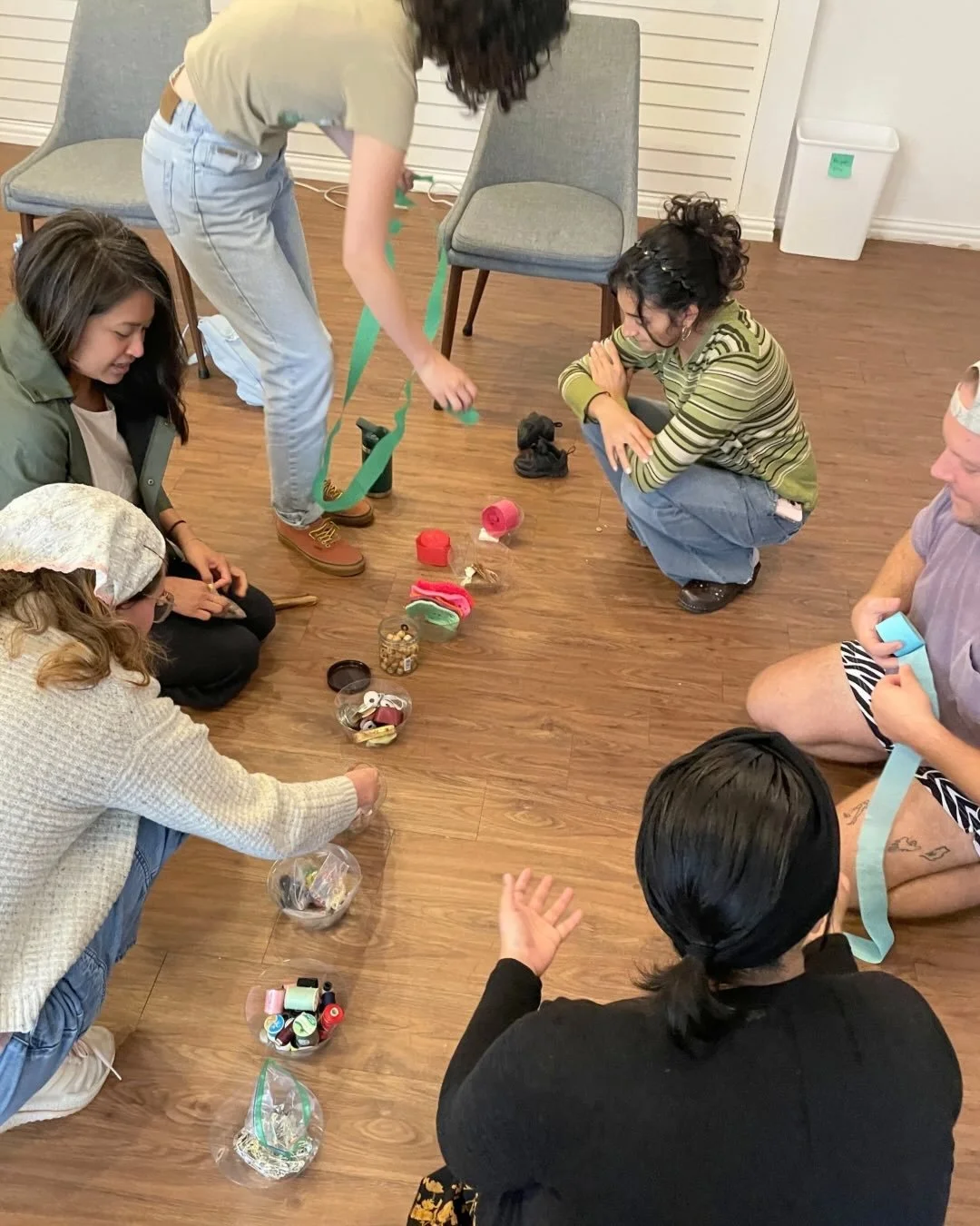 Emerging Teaching Artists (ETA) Update!

It&rsquo;s week 6 of our ETA fellowship and the fellows welcomed Jenny Arffmann from Creative Action for a hands-on session diving into the world of installation art - what it is, how it communicates, and how 