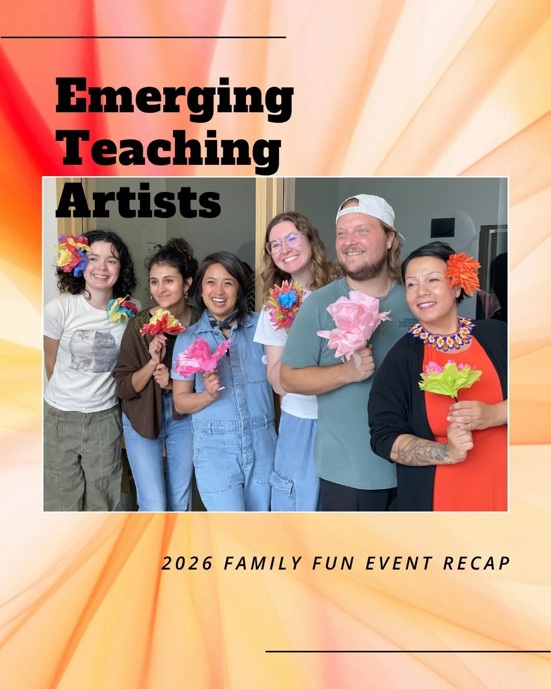 What a finale!🎉

The Emerging Teaching Artists wrapped up their fellowship by bringing the magic to the Carver Museum as families explored, created, and connected.
Sewing, stamping, mural-making, Colombian drumming, and book-inspired drawing...there