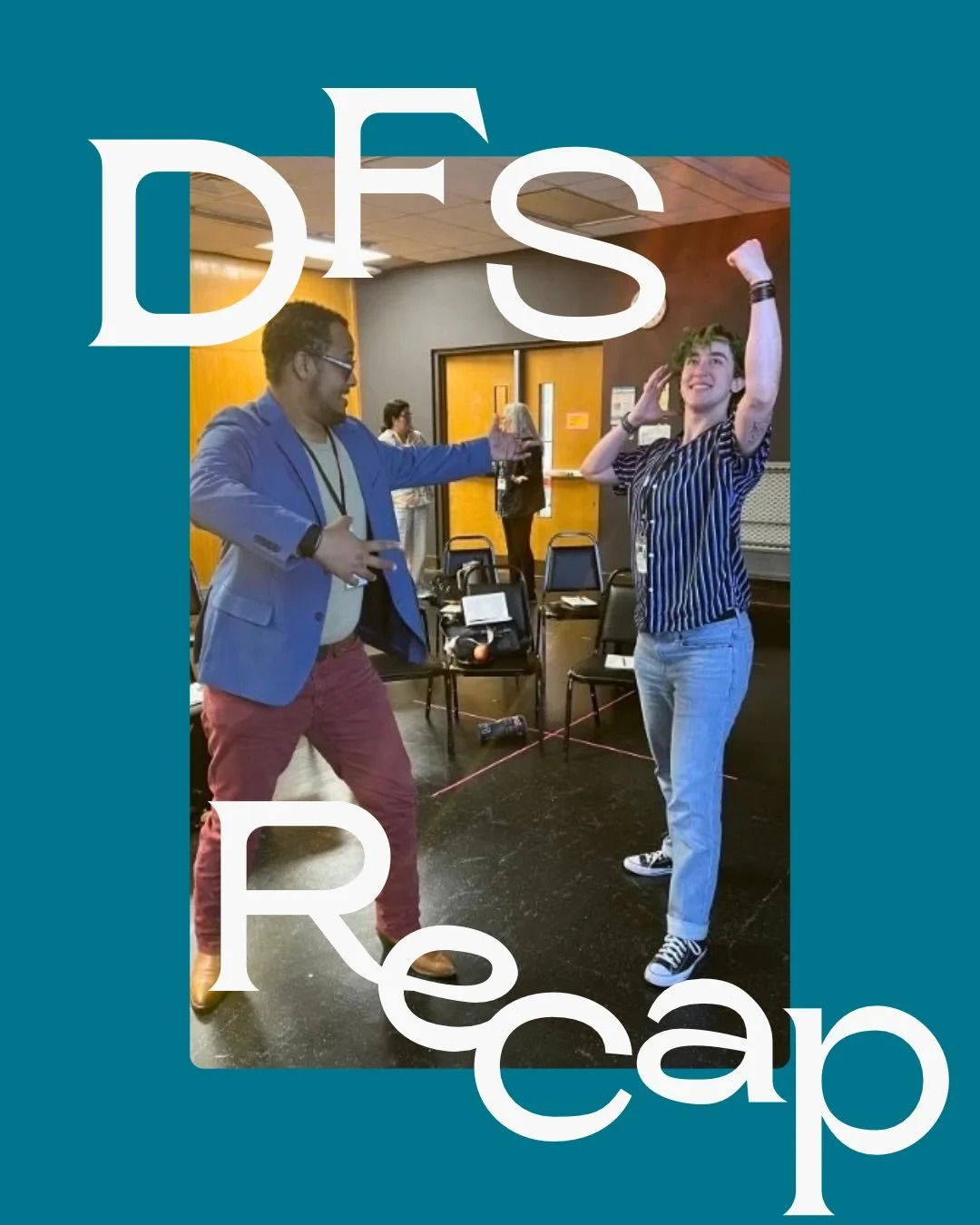 What a weekend!

The Drama for Schools (DFS) Symposium brought together an incredible community of artists, educators, and leaders to celebrate 20 years of DFS.

We were honored to be a part of this celebration and bring our team&rsquo;s expertise, p