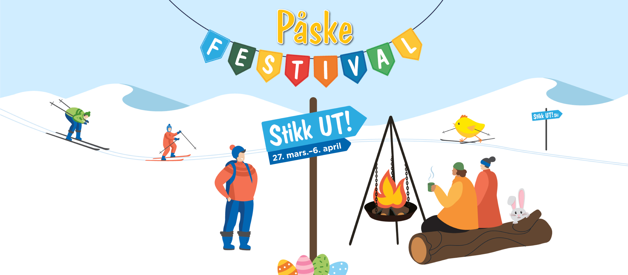 Kvikk Lunsj og kvikke steg - bli med på påskefestival!