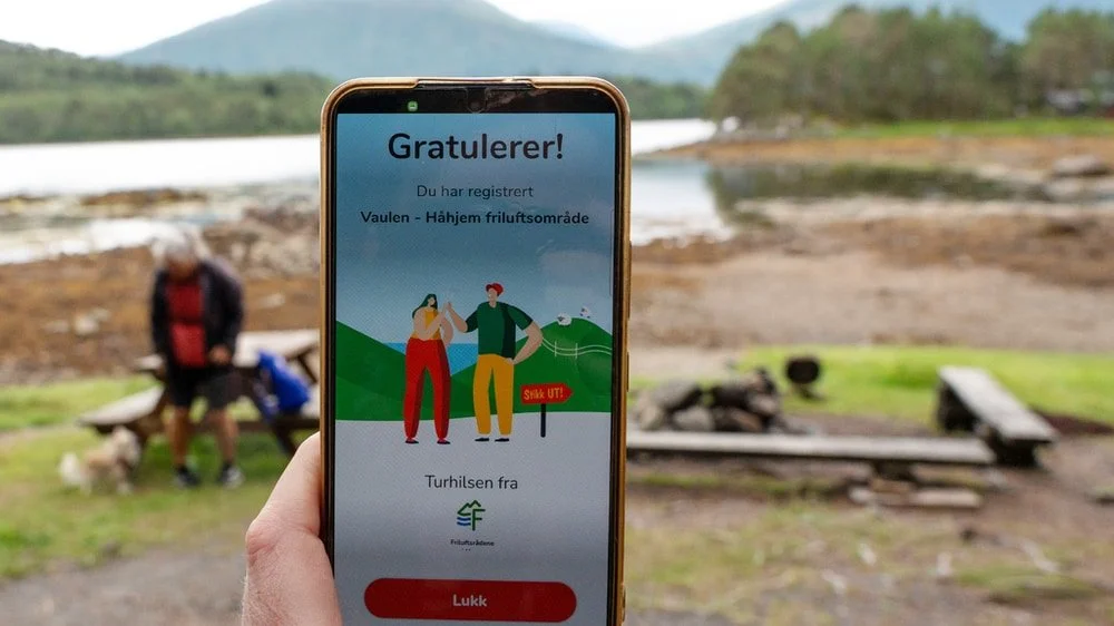 Kan det å registrere turen du går gi mer turglede?
