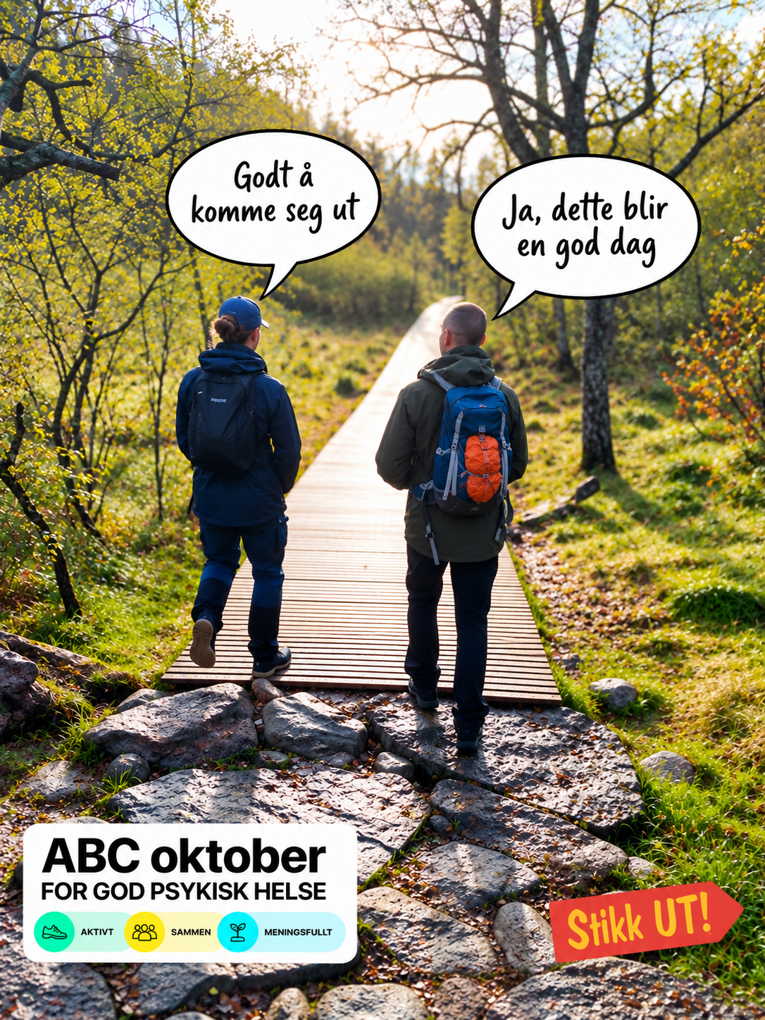 "Walk and Talk" - gå og snakk turer