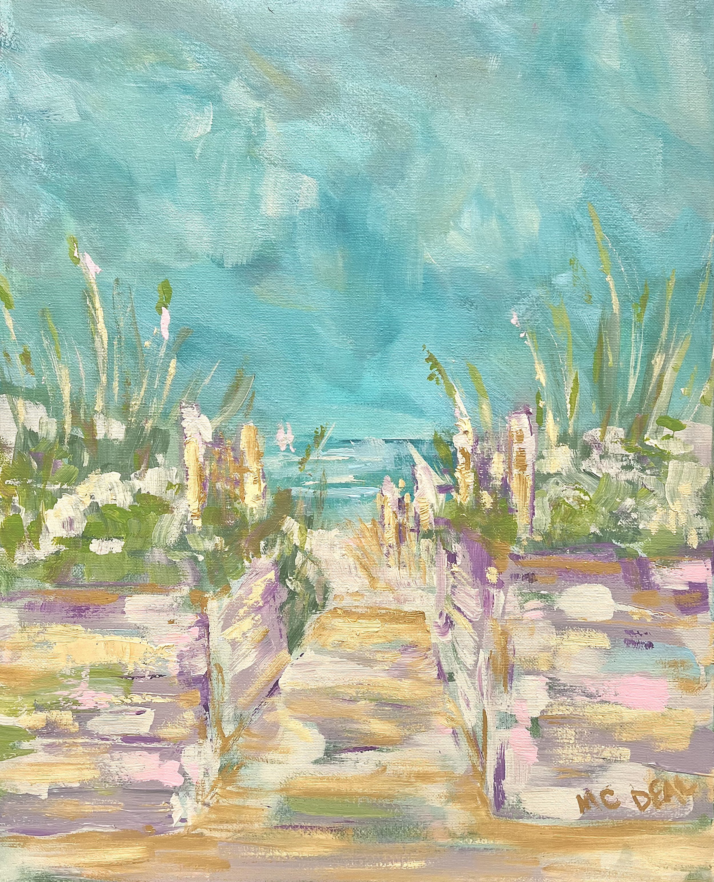 To The Beach • 16x20