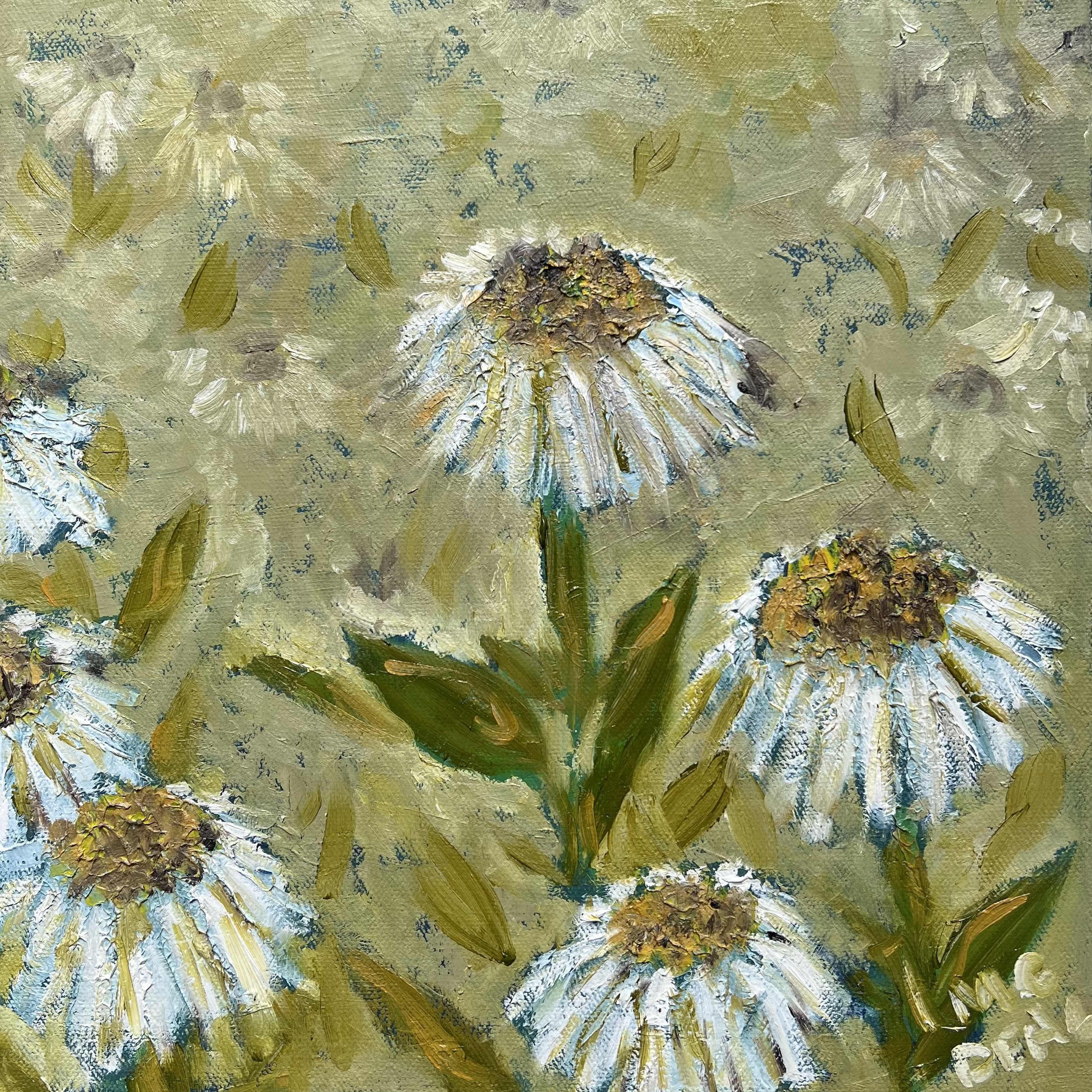 Palette Flowers • 12x12