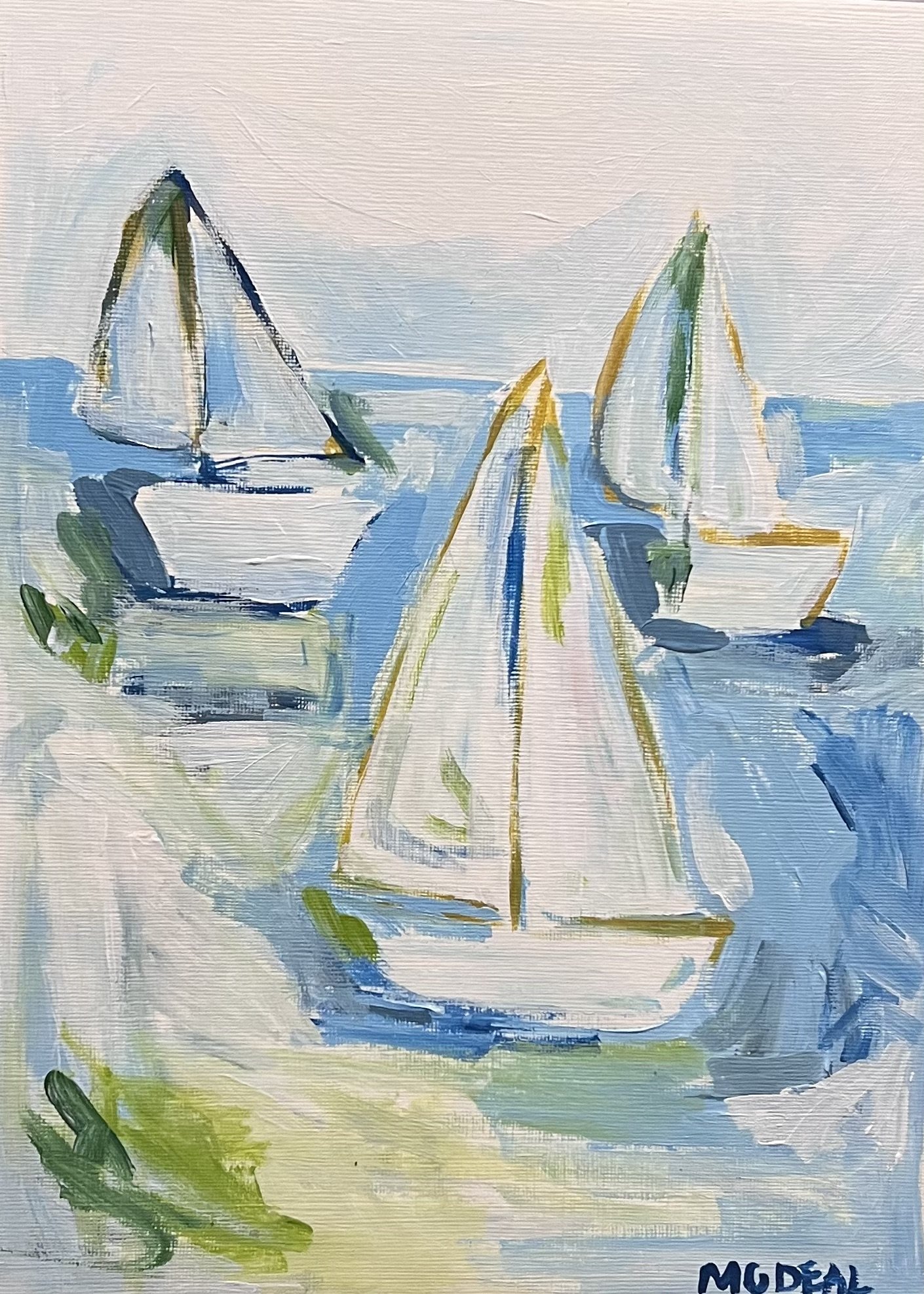 Blue Boats