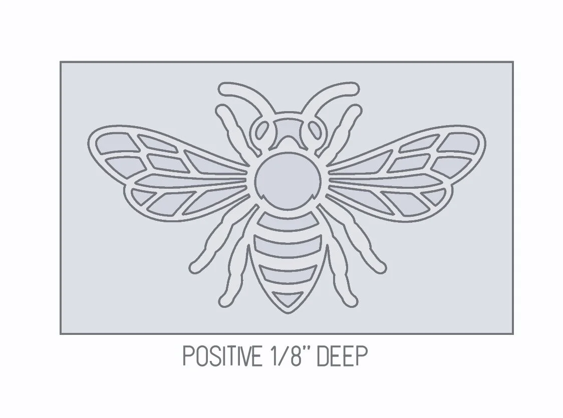 Original MCWS honeybee design based on a real honeybee!