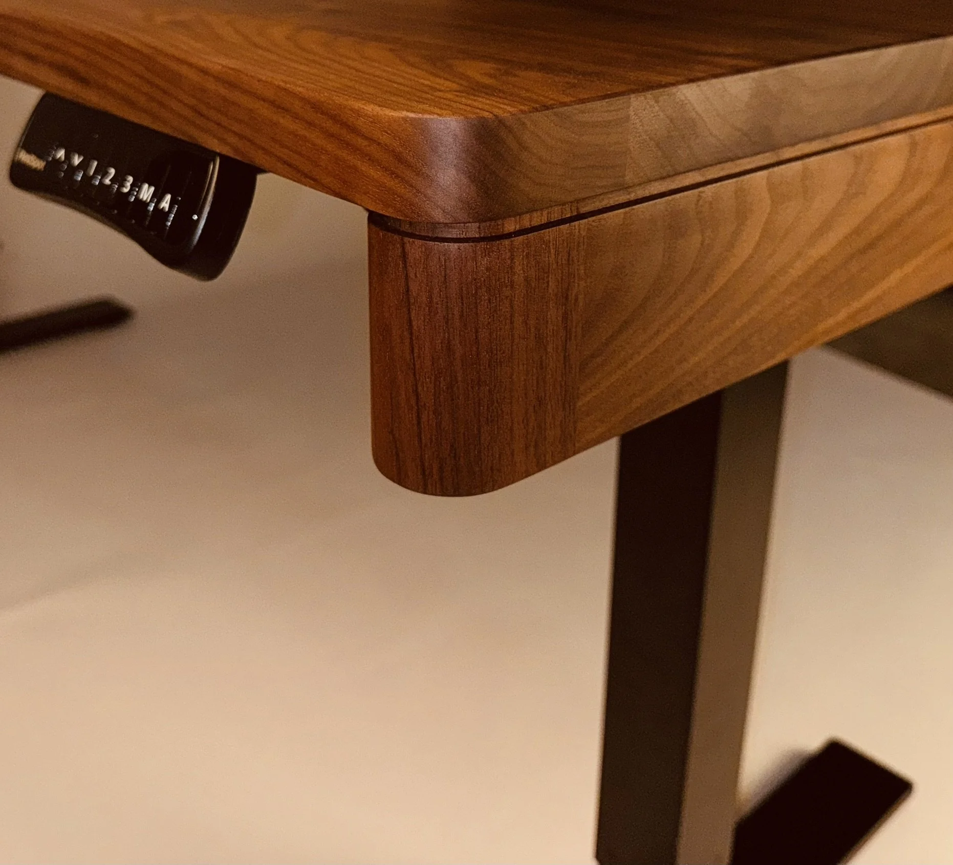 Motor City Woodshop Studio, Solid Walnut Standing Desk
