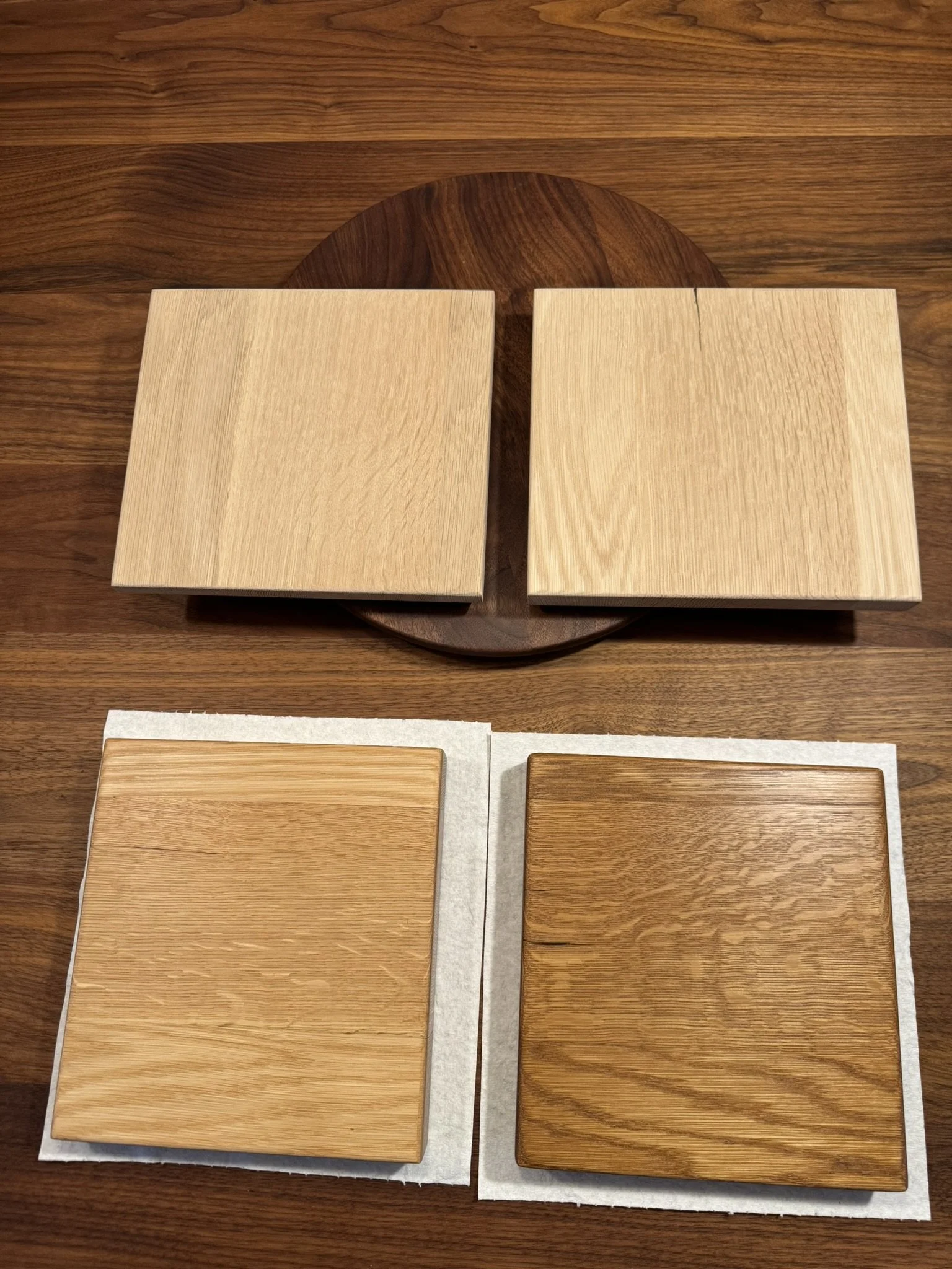 Finish and Edge Profile Samples (top)