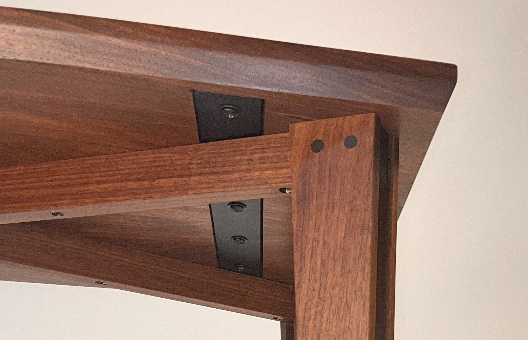 Reinforced with inlaid steel channels