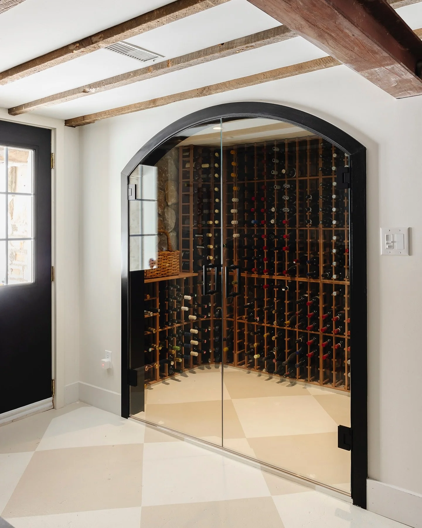 We love how this little basement nook turned into the perfect wine storage moment &ndash; beautiful, functional, and designed for real life.

@kerri.torrey 

#winestorage #homegoal #basementbar #beforeandafter #basementdesign #dreamhome #torontointer