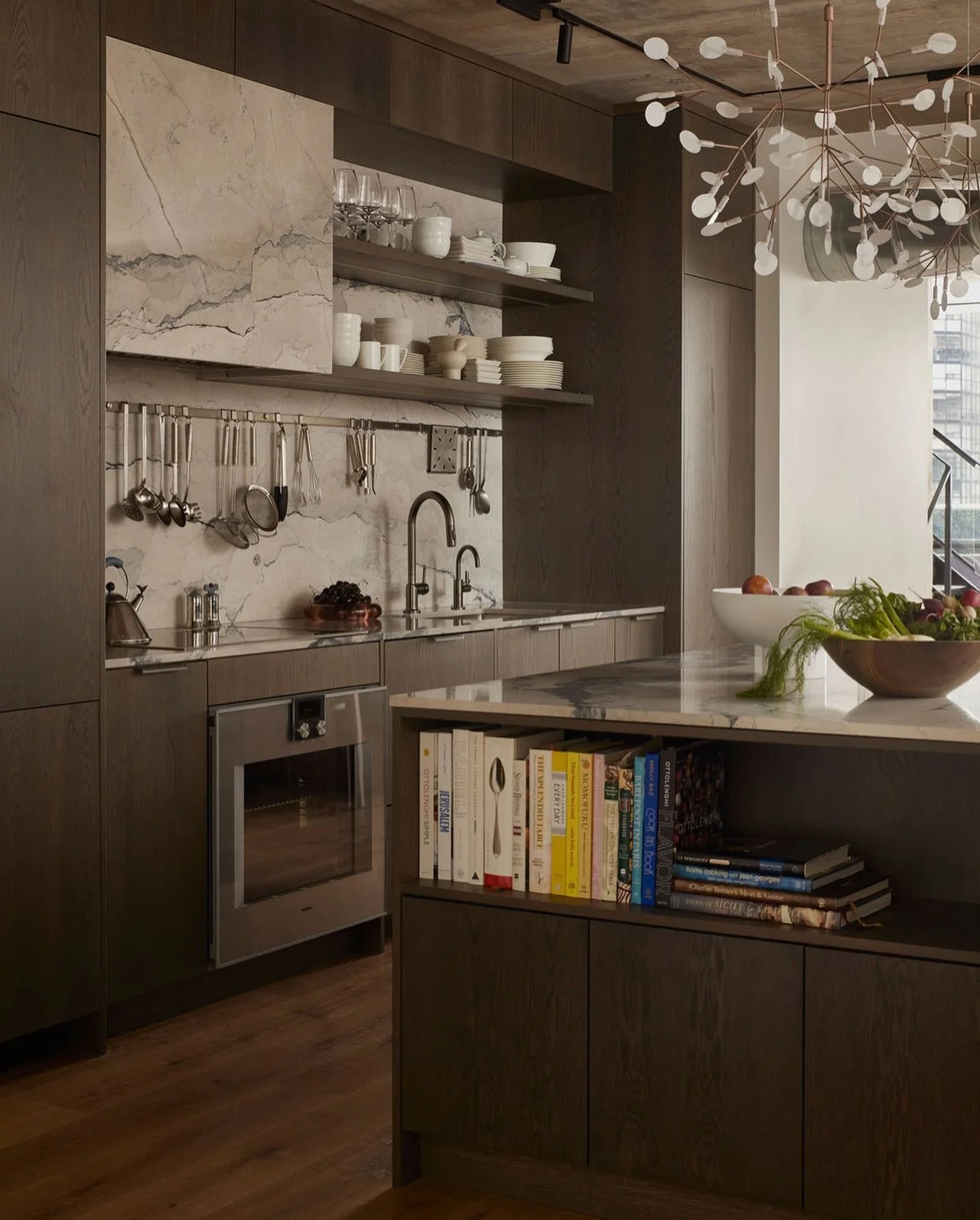 This kitchen started with the stone.

The moment we found it, we knew it was right for the space &ndash; its tone, movement, and scale set the direction, and everything else flowed from there. Cabinetry, layout, finishes, and detailing were all desig