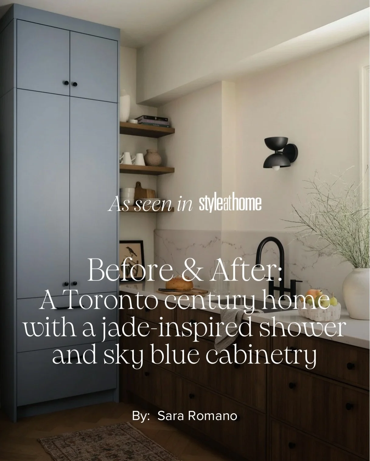 A renovation centred on thoughtful planning, refined details, and spaces that work beautifully day to day.

The full project is featured in @styleathome 

Photographer: @patrickbiller 

#styleathome #torontohomes #interiordesign #beforeandafters #meg