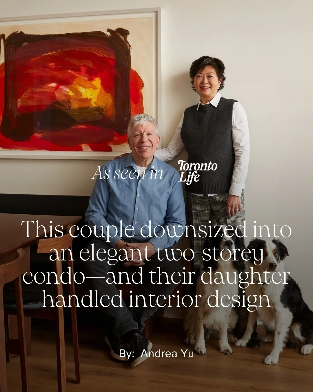 A full-home rethink for my parents&rsquo; Niagara condo &mdash; recently featured in Toronto Life @torontolife 

A smaller footprint, but a much bigger way of living.
Every decision was about making it feel considered, personal, and easy to live in.
