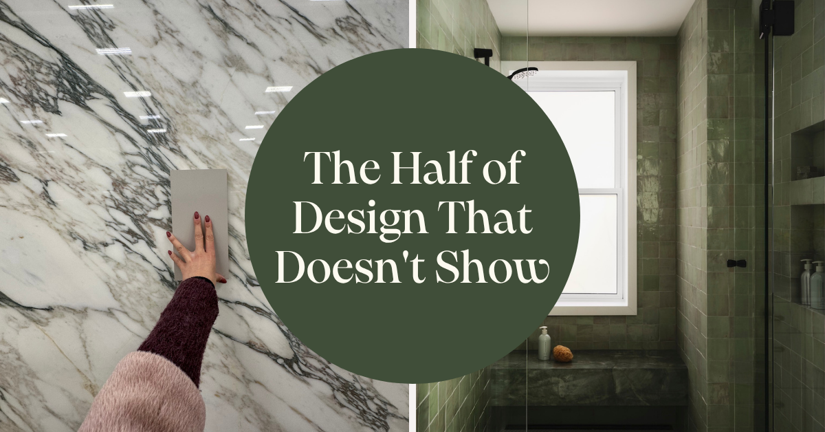 The Half of Design That Doesn't Show