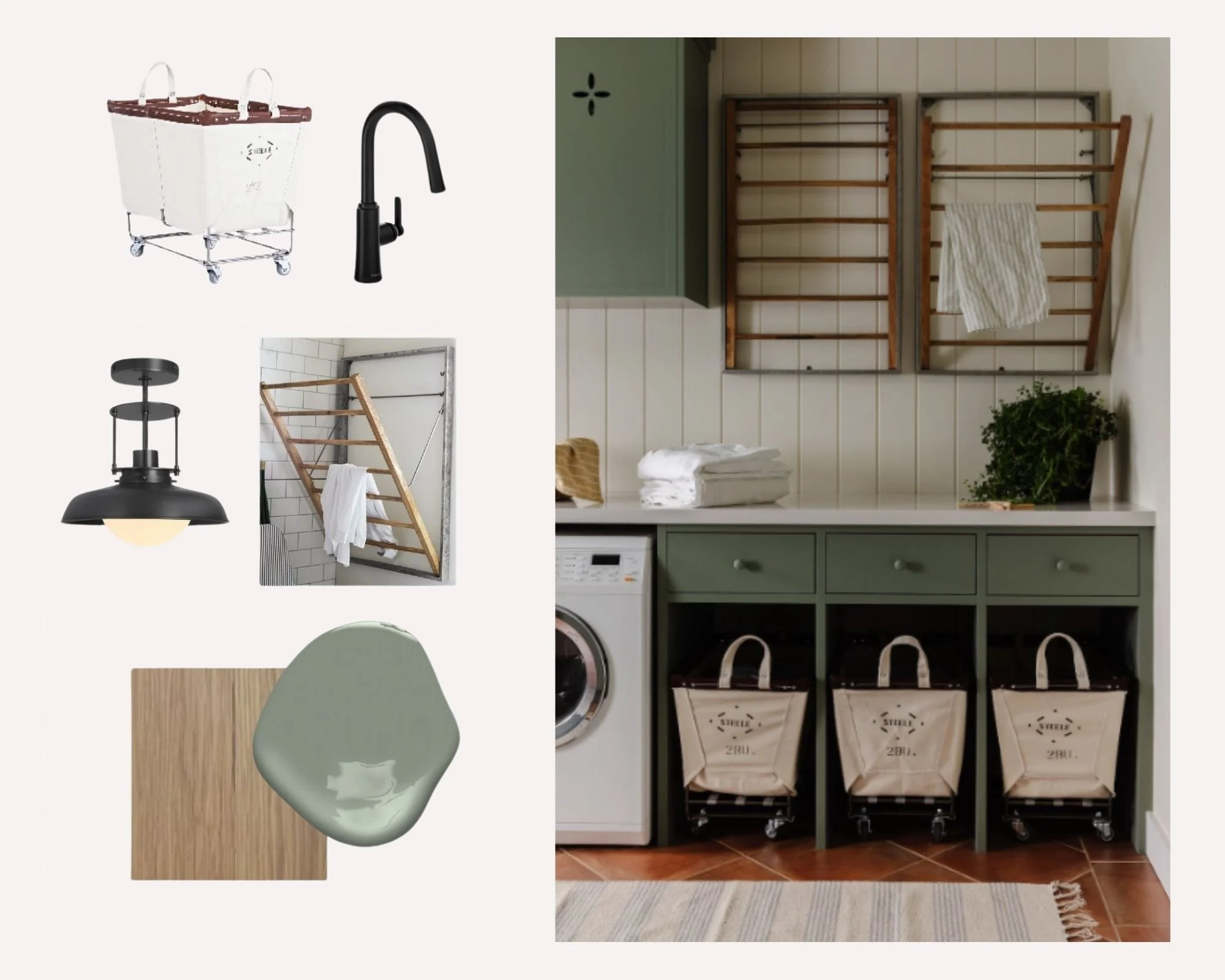 Terracotta Laundry Room & Millwork: Project Terra Cotta Part Two ...