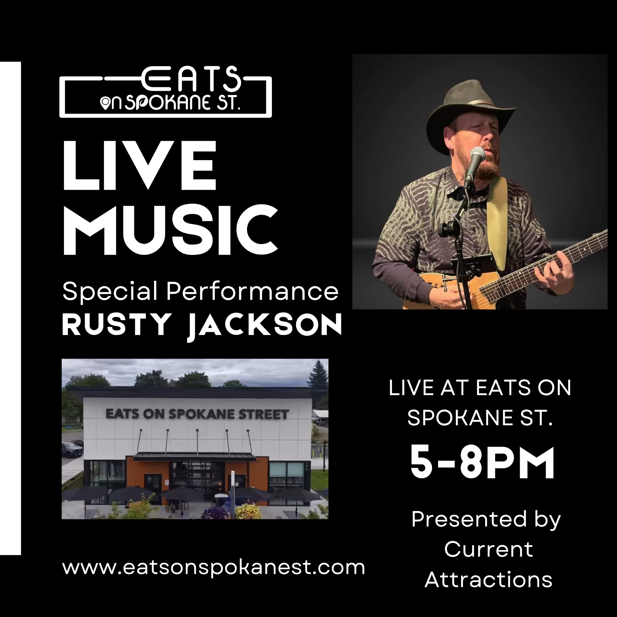 Live Music- Rusty Jackson