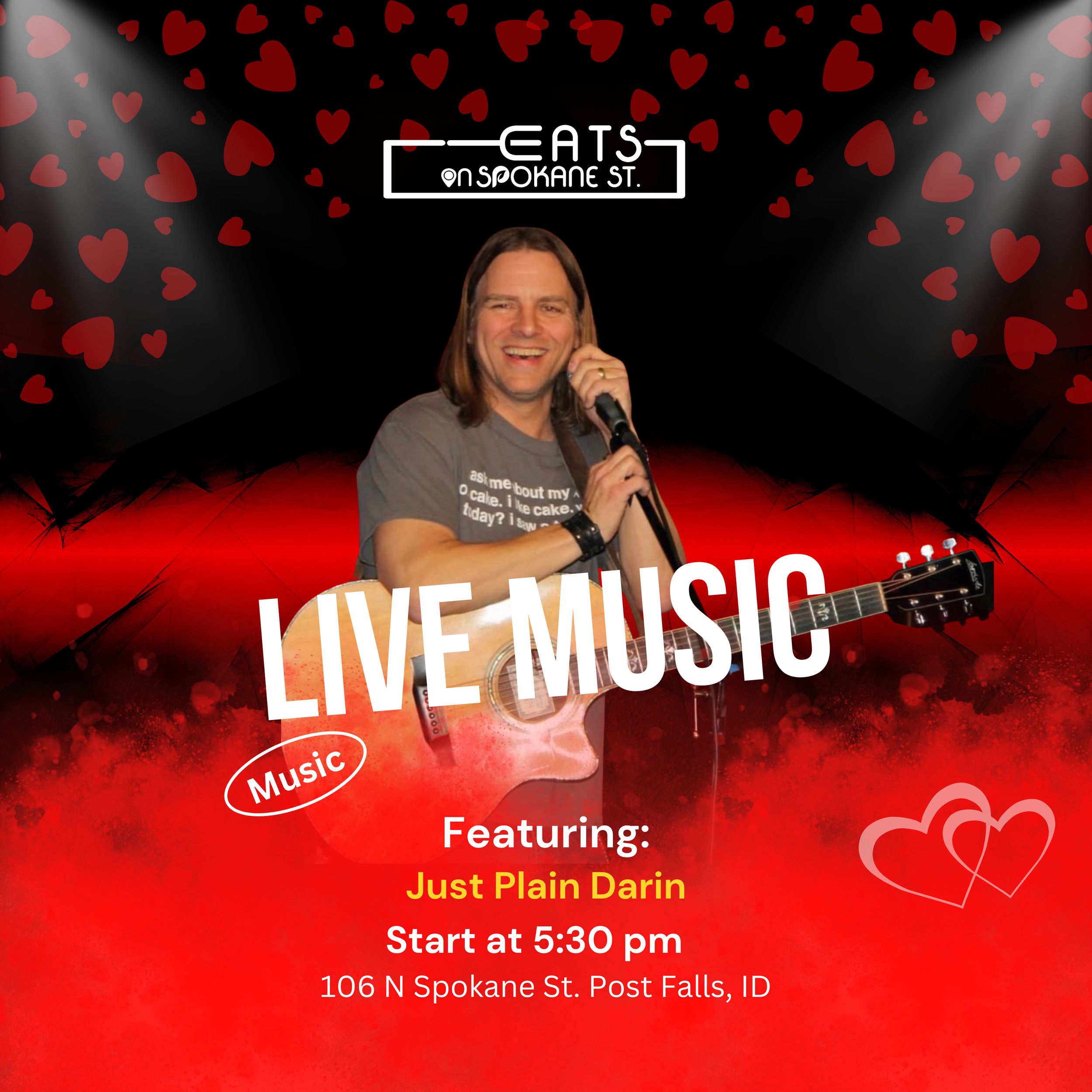 Live Music With Just Plain Darin