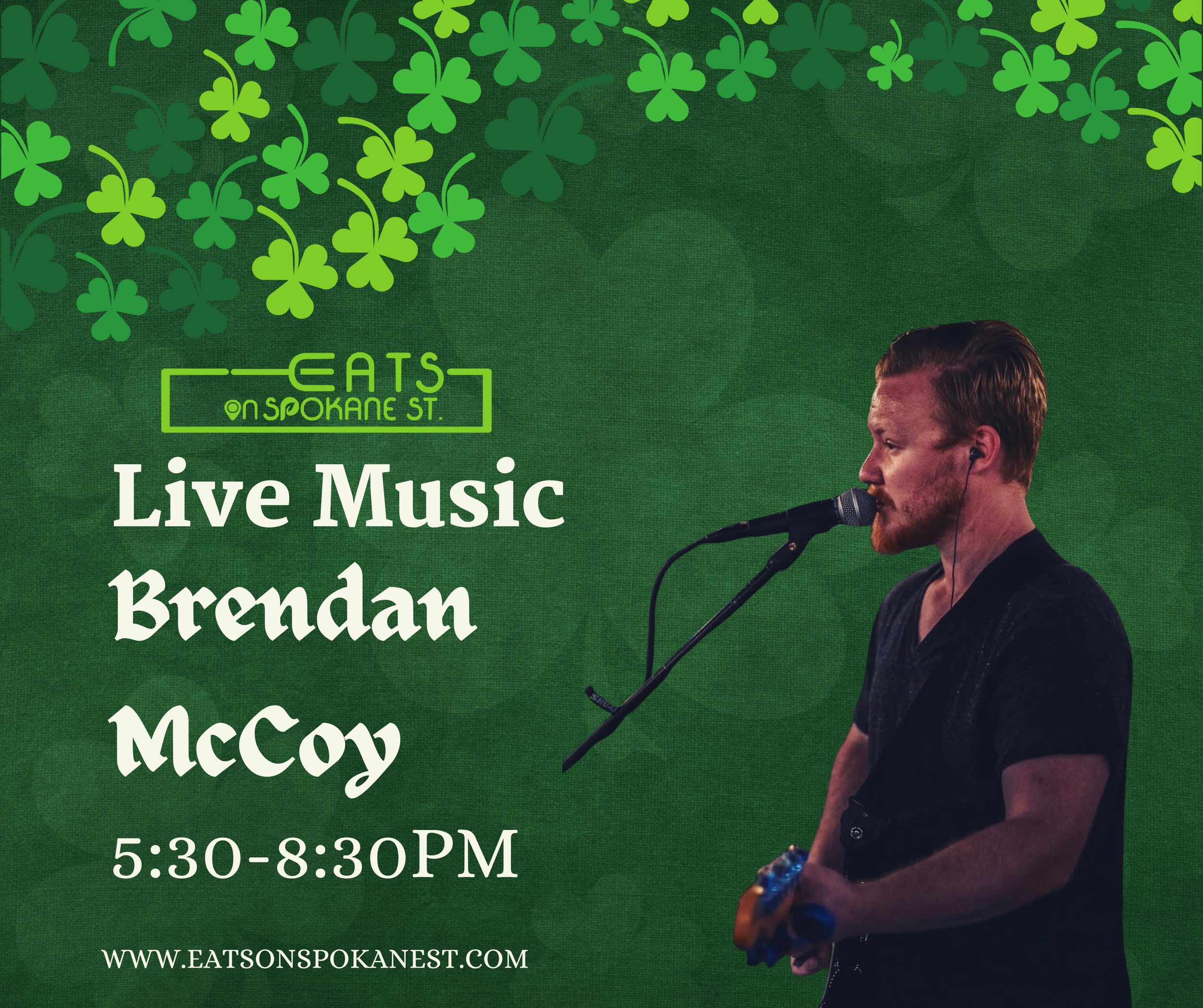 Live Music With Brendan McCoy