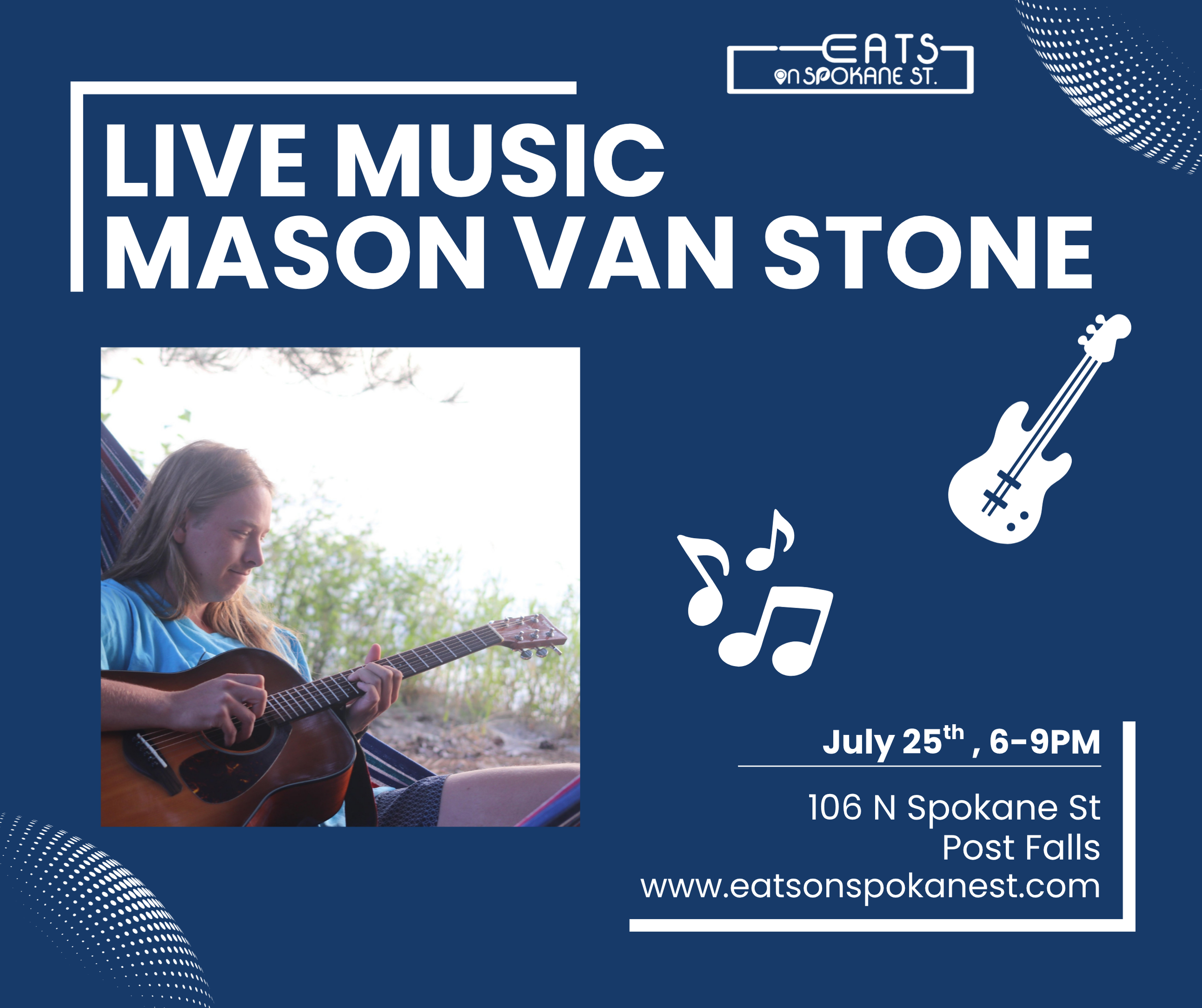 Live Music With Mason Van Stone