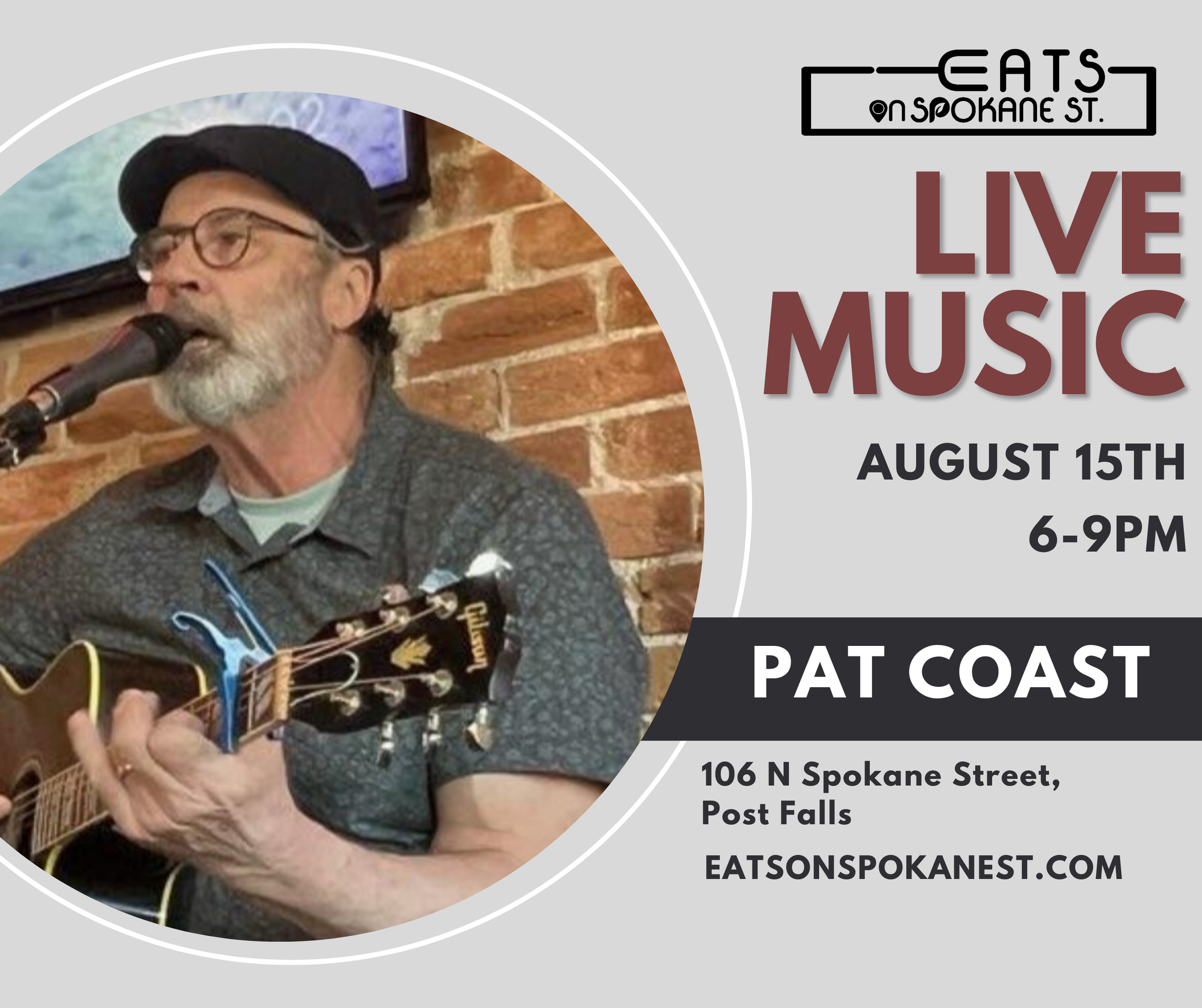 Live Music With Pat Coast