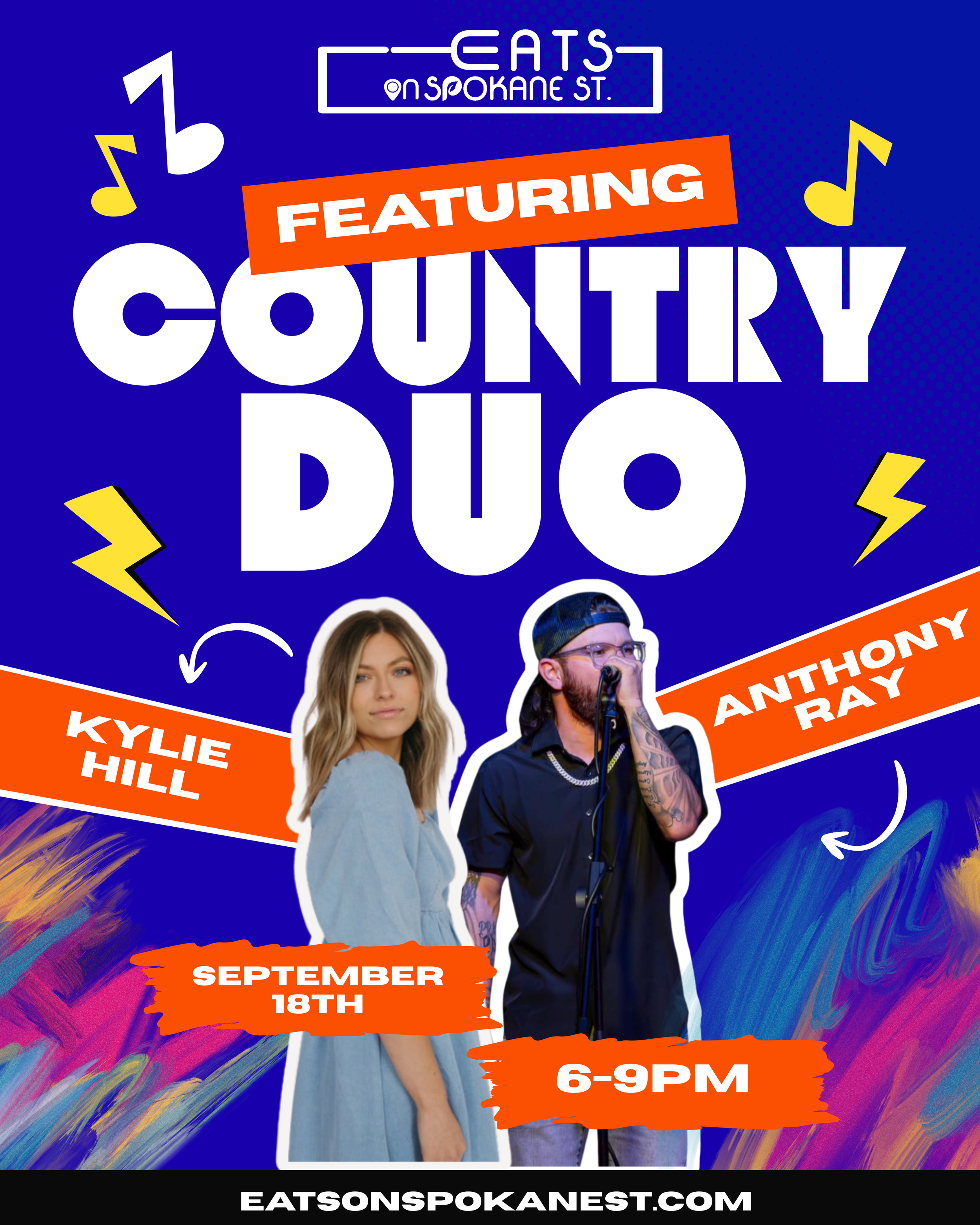 Country Duo Night With Kylie Hill & Anthony Ray