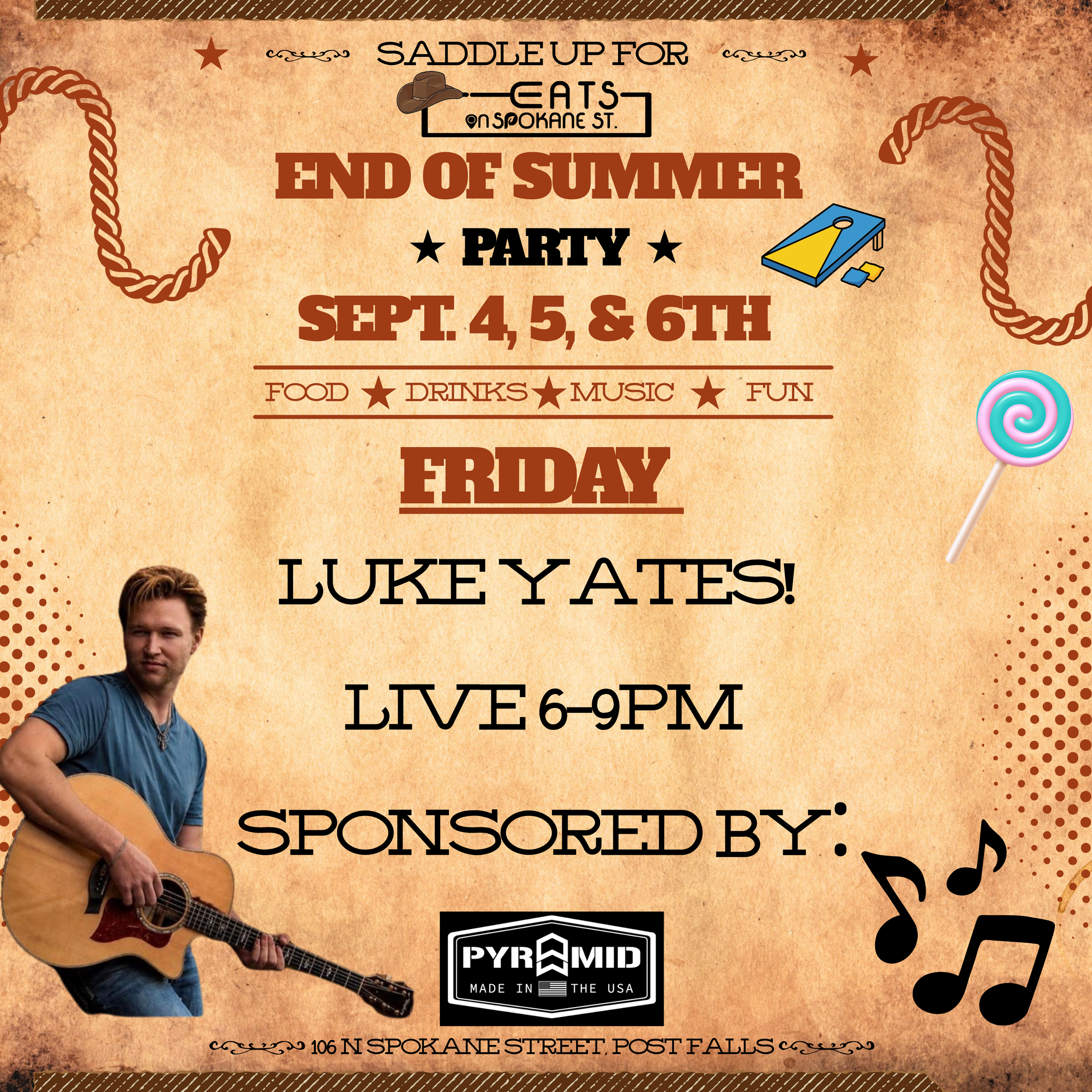 End of Summer Party- Friday