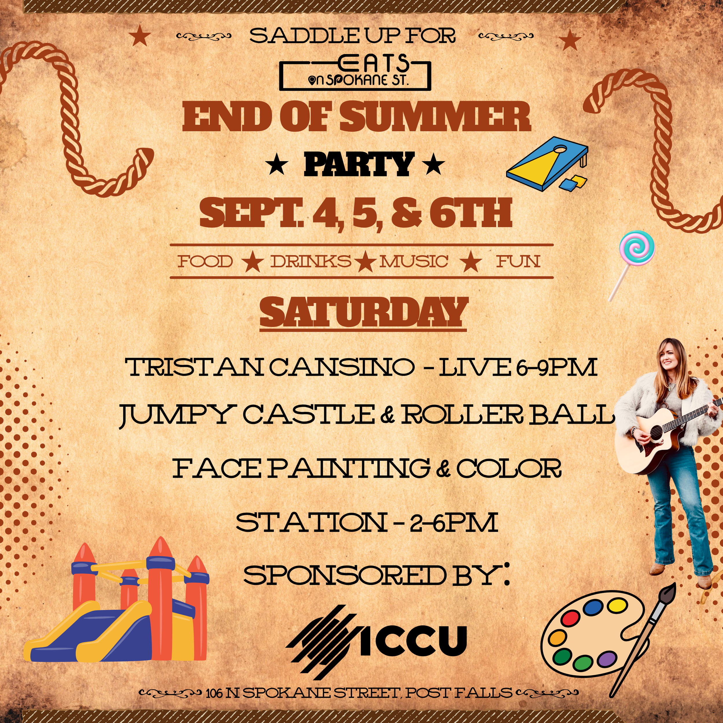 End Of Summer Party- Saturday