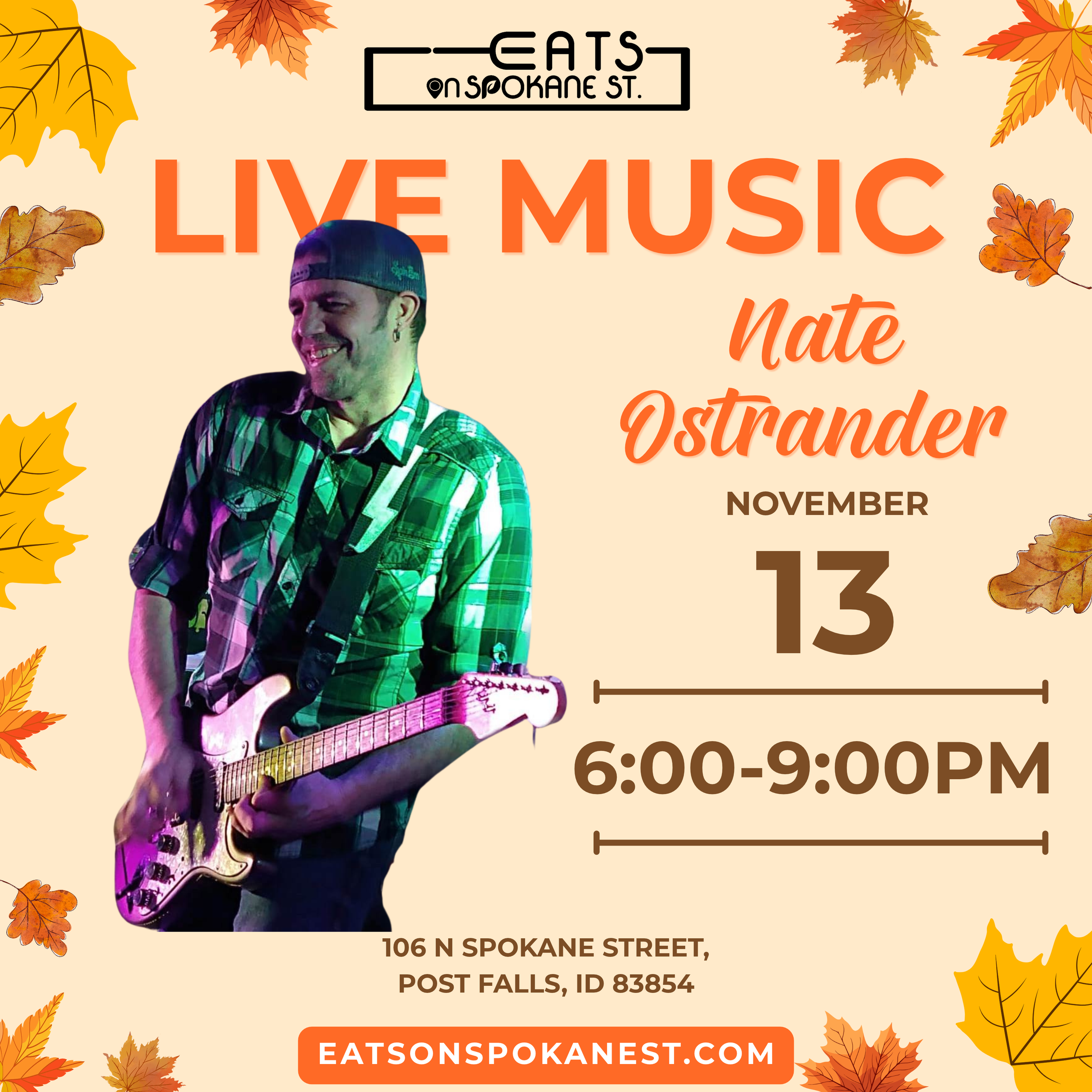 Live Music with Nate Ostrander