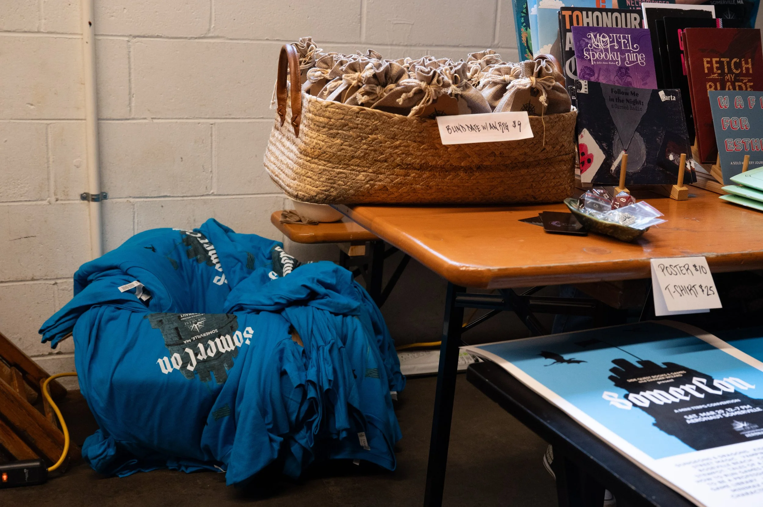 Before opening her current brick-and-mortar location, Side Quest was a pop-up shop, so Caroline Sheridan is very familiar with vending in conventions and markets just like this one.