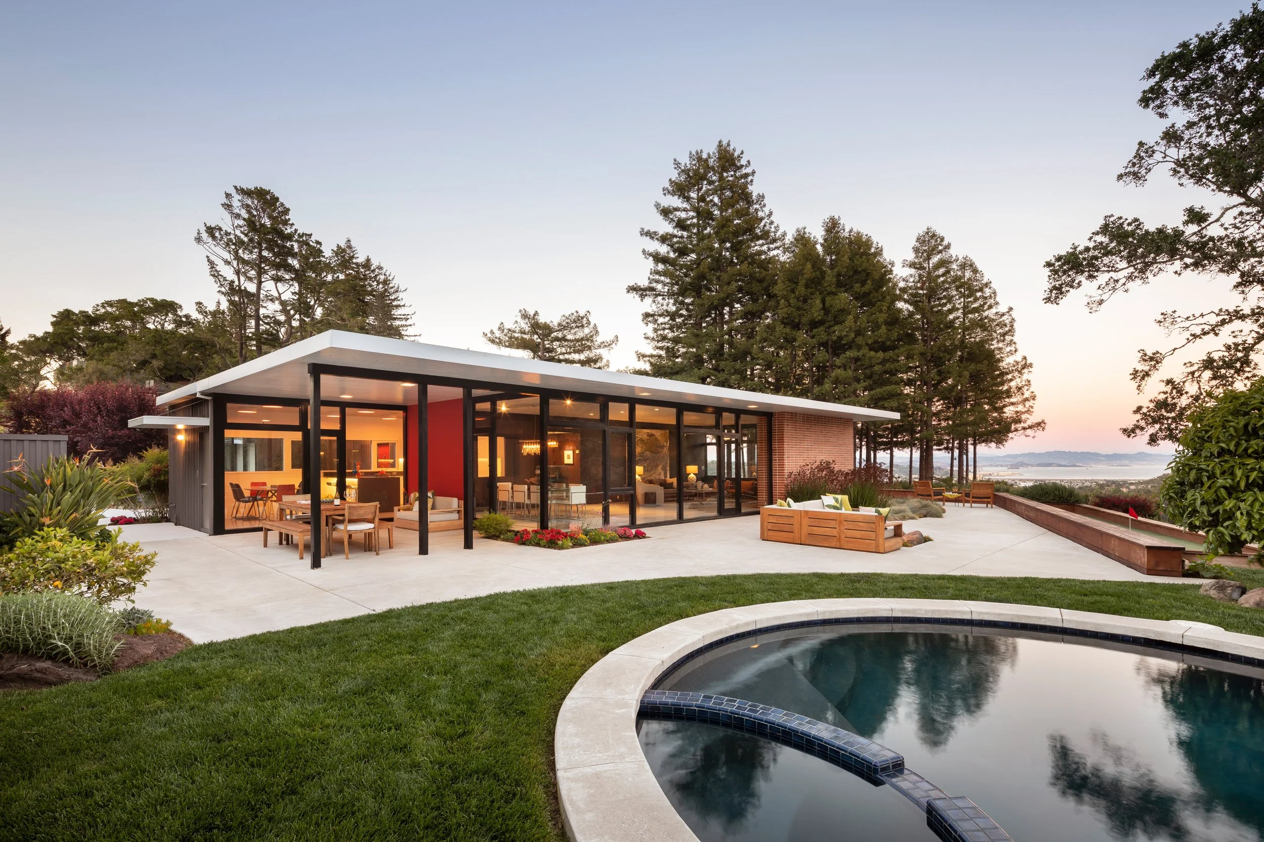 John Funk & Lawrence Halprin's Historic "Woerner House"