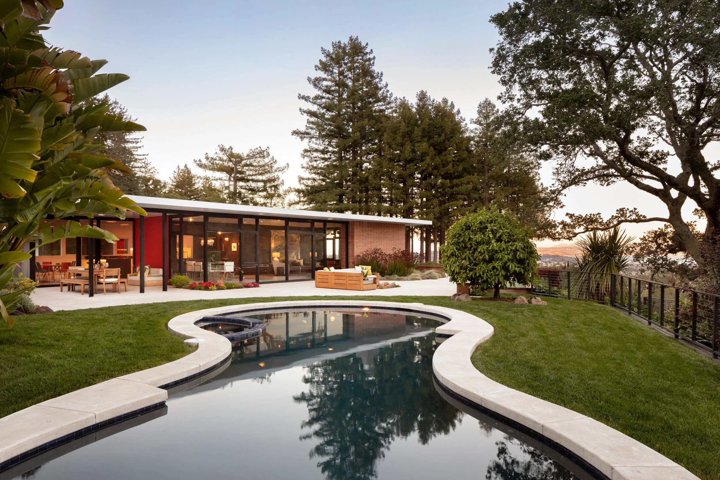 John Funk & Lawrence Halprin's Historic "Woerner House"