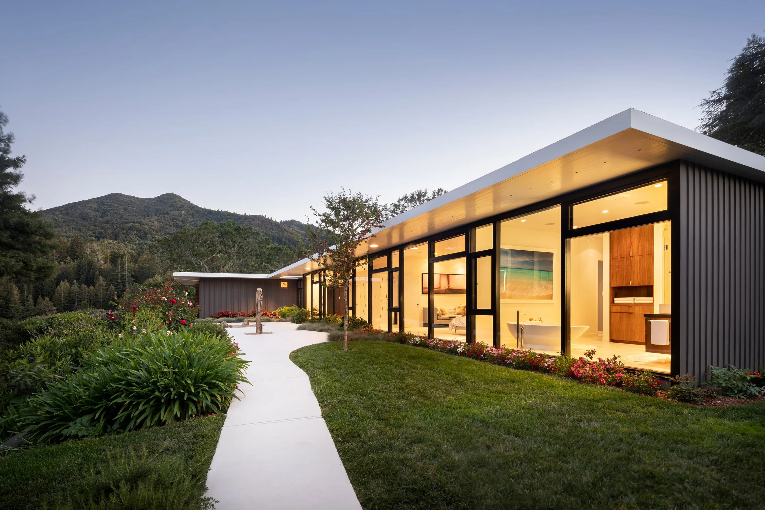 John Funk & Lawrence Halprin's Historic "Woerner House"