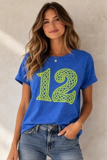 Womens Celtic 12 T-shirt