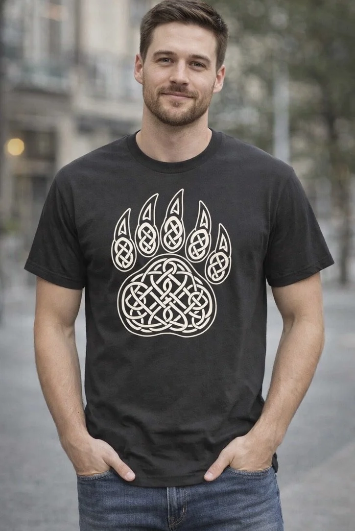 Celtic Bear Claw T-shirt