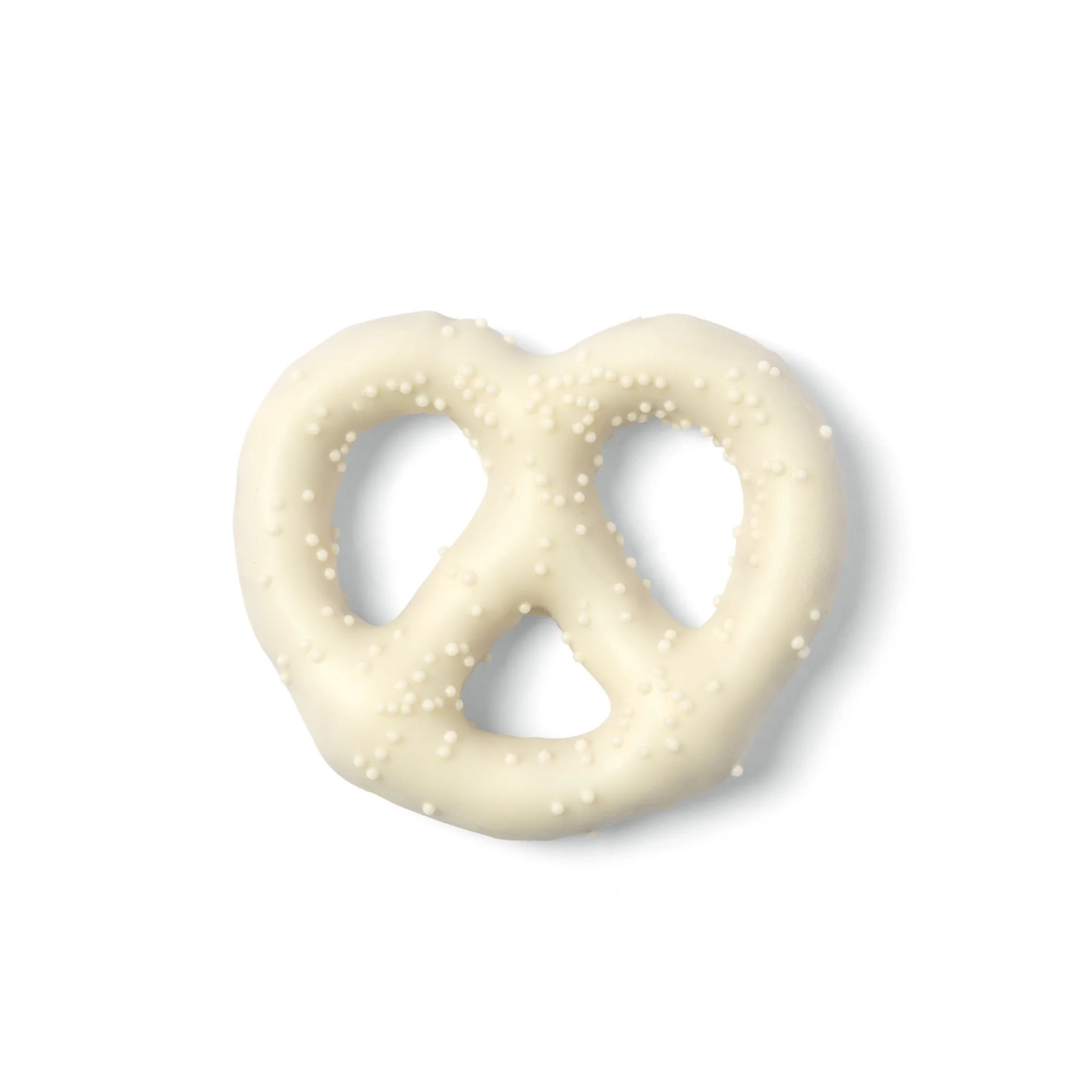 White Sprinkle Pretzel