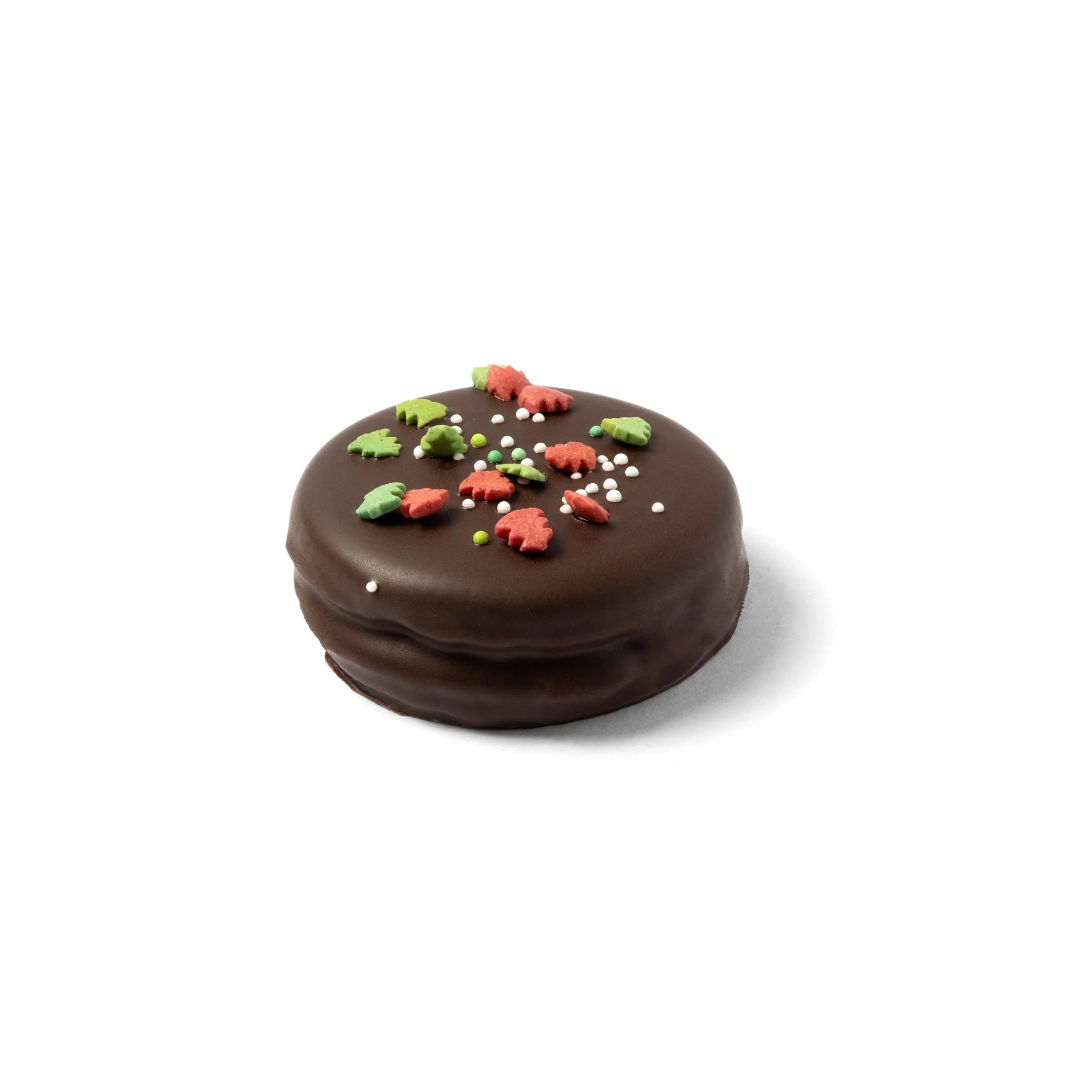 Dark Holiday Sandwich Cookie